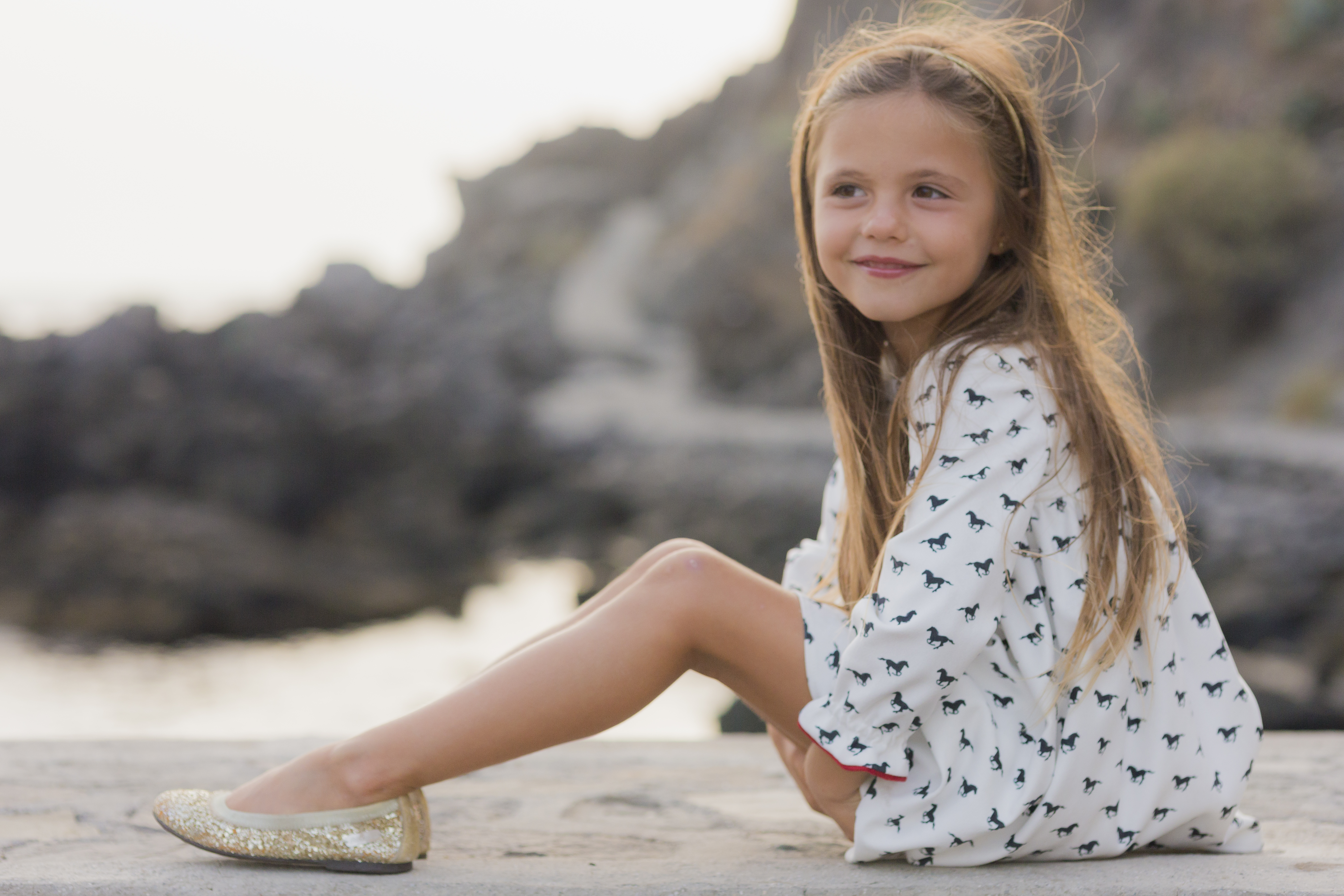 Vestido com Casaco Infantil Modelo Delicada